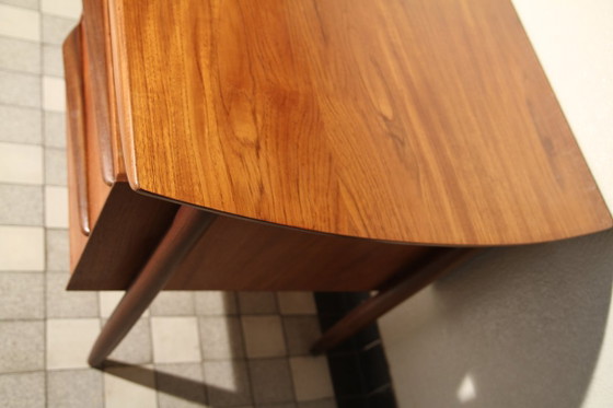Propos Hulmefa Teak Desk Bureau Jaren 60 – Wood (photo 14 of 16)