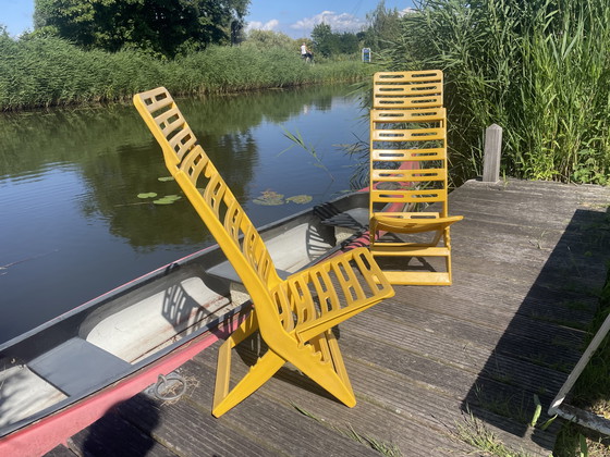 Image 1 of 2X sedie pieghevoli Fain Ascoli Piceno Maratea anni '70