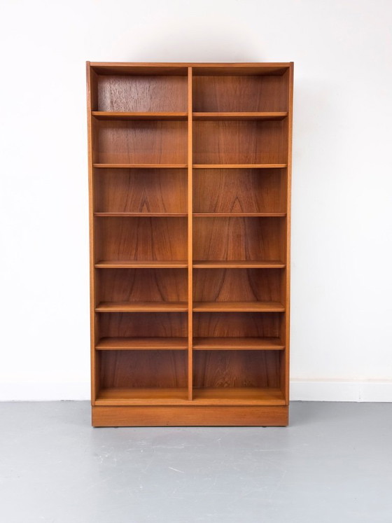 Image 1 of Grande libreria vintage in teak di Carlo Jensen per Hundevad