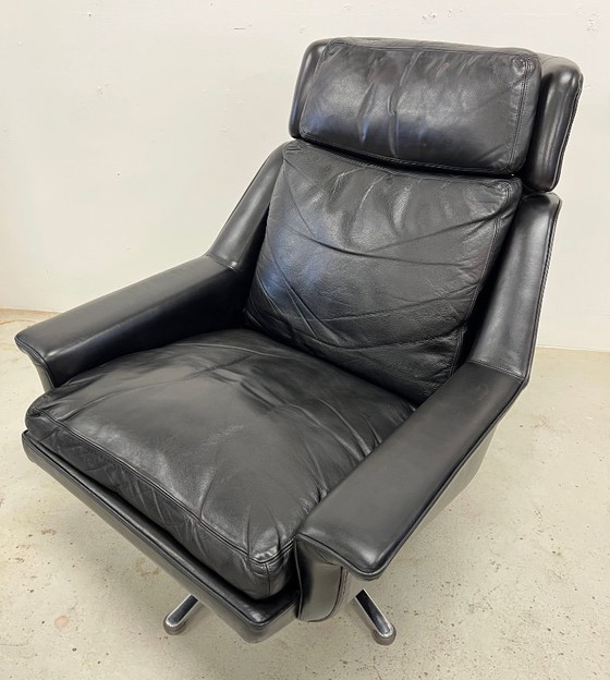 Image 1 of Fauteuil Pivotant Modèle 802 par Werner Langenfeld pour Esa, Danemark, 1970s