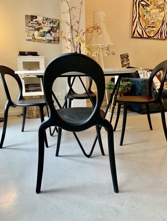 Image 1 of 4 sedie da pranzo Galvano Tecnica