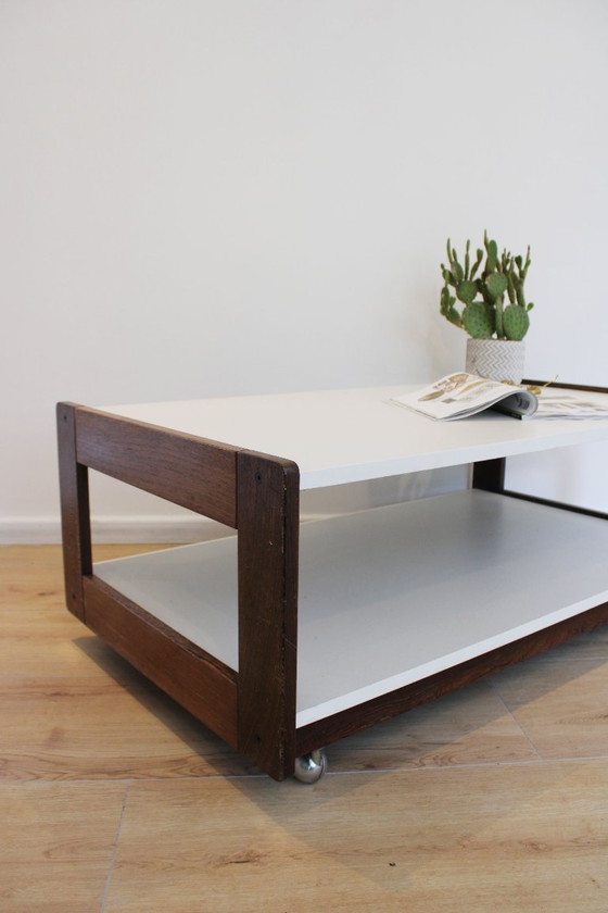 Image 1 of Tavolino vintage - Pastoe. Tavolo dal design retrò.