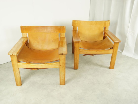 Image 1 of 2xKarin Mobring Natura Lounge Chair Design vintage metà secolo