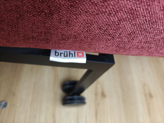Sofa Schlafsofa von Brühl, Modell roro – Metall, Stoff (photo 2 of 6)