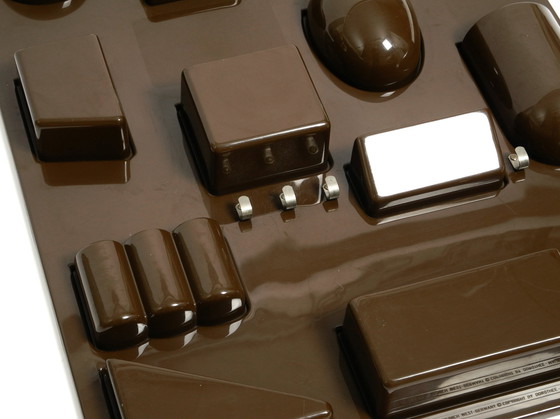 Image 1 of 70s Uten.Silo van Dorothee Maurer-Becker | M-Design Production in donkerbruin