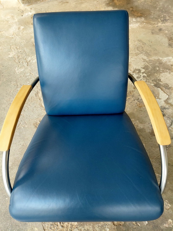 Image 1 of Gueldre 5470 | Cuir bleu vintage