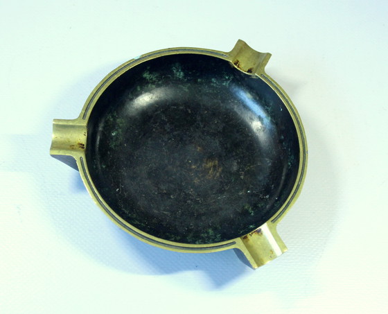 Image 1 of Aschenbecher Bronze/Messing Aus Den 1950ern
