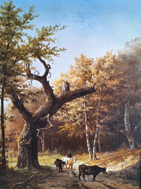 Autumn Traveler – Gemälde & Zeichnungen, Canvas (photo 4 of 5)