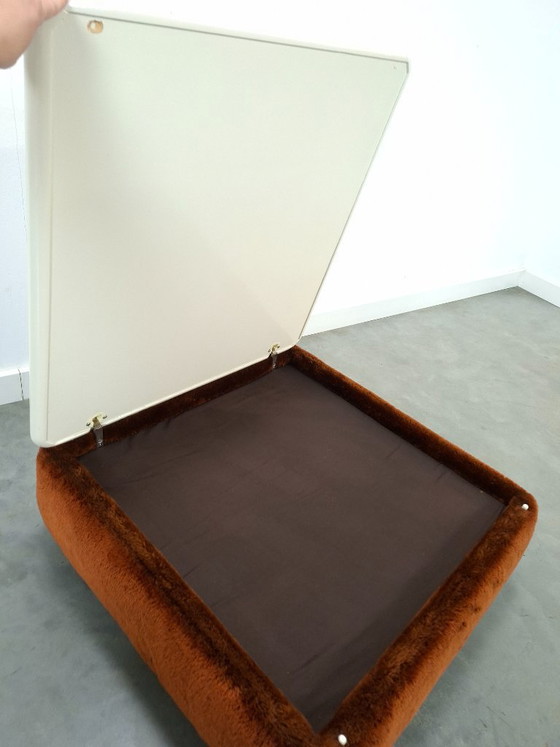Image 1 of Fluffy Space Age coffee table vintage