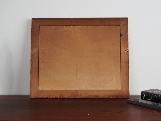 Image 1 of Tableau "La ferme", design scandinave, années 1970