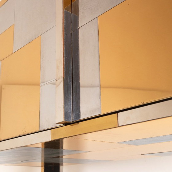 Paul Evans Cityscape Brass and Stainless Steel Bookcase, First Series, 1971 (photo 18 of 29)