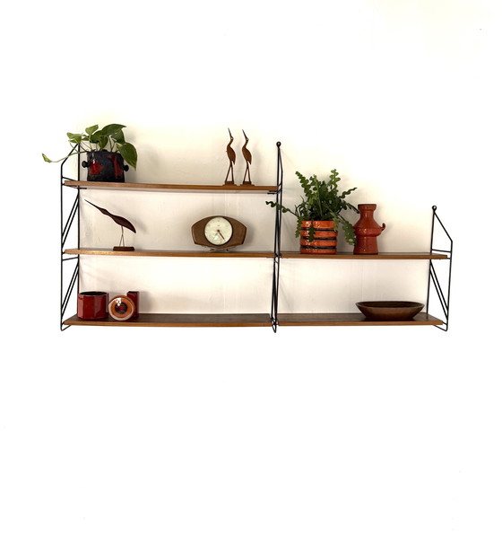 Image 1 of Vintage XL wall rack, WHB Germany '60