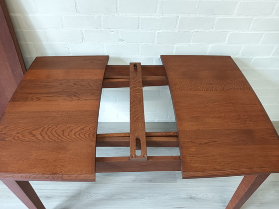 Image 1 of Extendable and solid vintage table