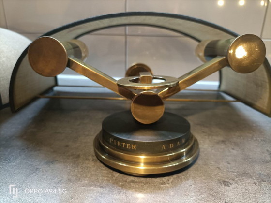 Image 1 of Ensemble de luxe d'appliques murales Pieter Adam – Laiton massif