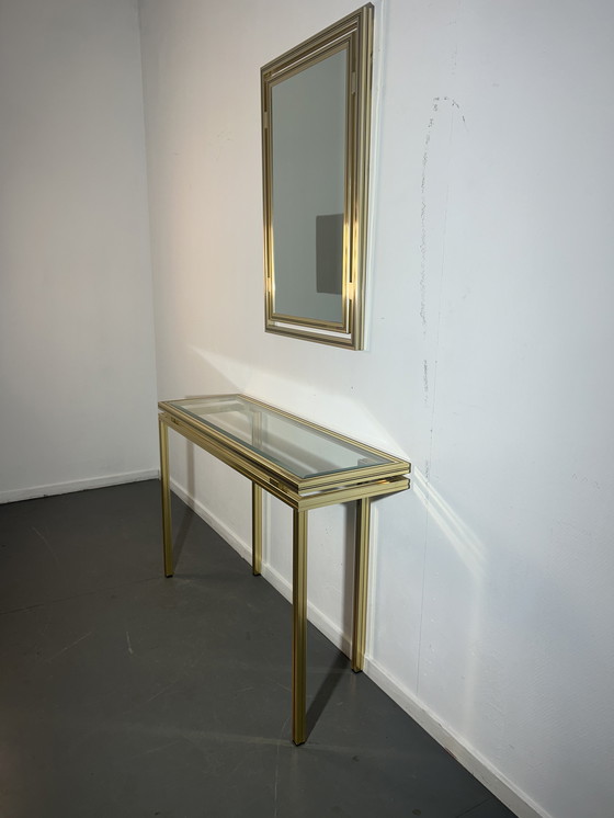 Image 1 of Pierre Vandel Console + Mirror '1970'