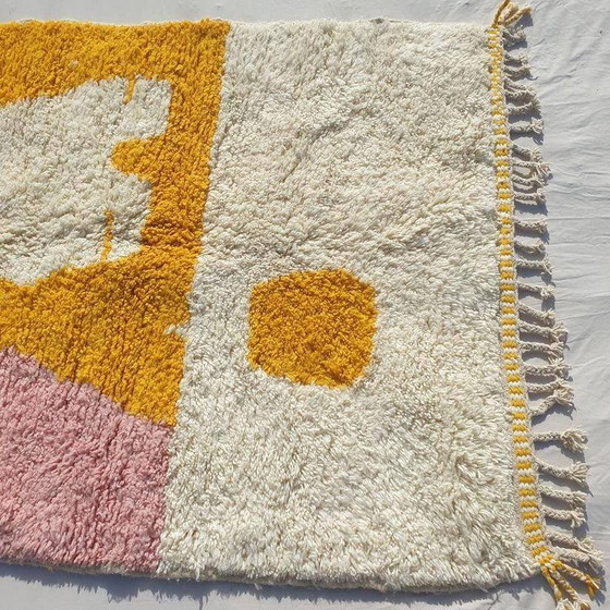 Einzigartiger marokkanischer Teppich aus Naturwolle 3x2 m – Teppiche & Läufer, Wool (photo 10 of 11)