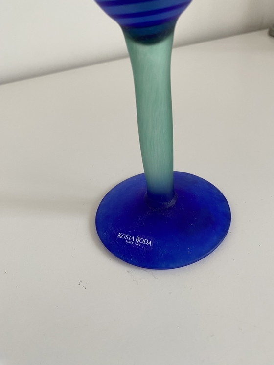 Image 1 of Kosta boda small vase artist G. Sahlim no. 99401