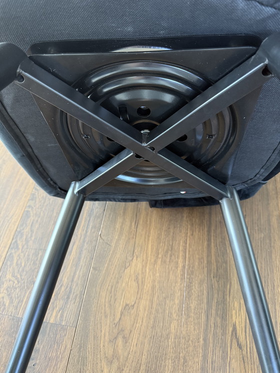 Image 1 of 4 taburetes de bar Eichholtz Cliff Roche de terciopelo negro