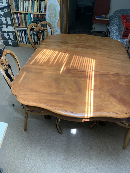 Antieke eetkamer set