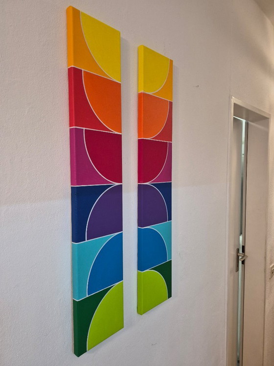 Moderne abstrakte Kunst - Gemälde : 20260603 B – Gemälde & Zeichnungen, Canvas (photo 7 of 9)