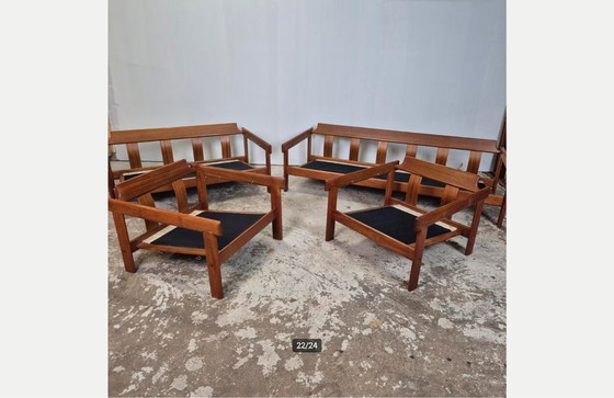 Image 1 of H.W. Klein Bramin Vintage Scandinavian, 2 and 3-seater sofa