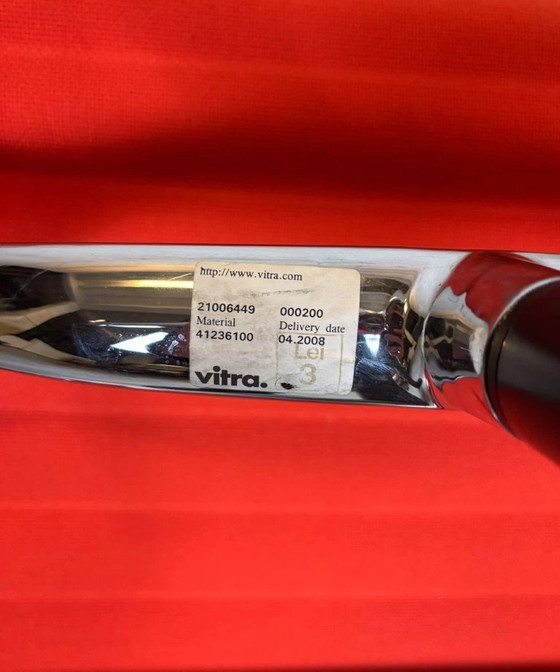 Image 1 of Vitra EA 108 Charles & Ray Eames Tessuto, alluminio - Arancione - Sedia operativa, sedia di design, sedia da ufficio