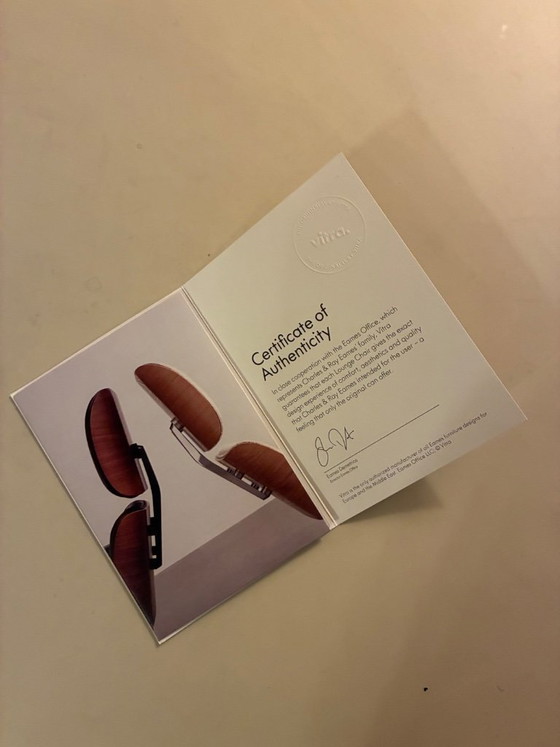 Image 1 of Vitra Eames Lounge Chair & Ottoman NIEUW