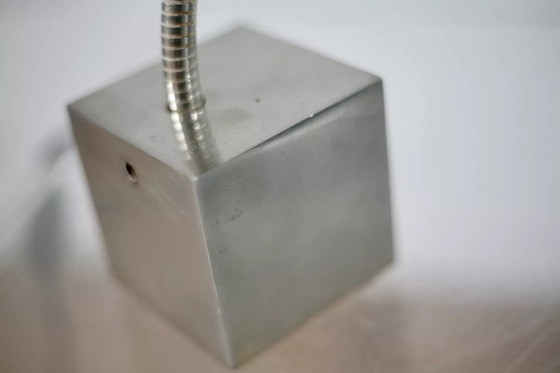 Image 1 of Stalen lamp uit de jaren 70