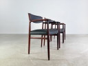 3x Arne Vodder Midcentury Stuhl P. Olsen Sibast Palisander danish