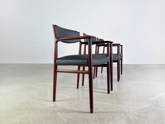 Image 1 of 3x Arne Vodder Sedia del Medioevo P. Olsen Sibast palissandro danese