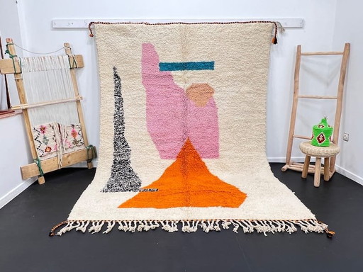 Tappeto tradizionale in lana con motivi colorati, 250/350 cm – Aime Té, vloerkleden en tapijten, Wool