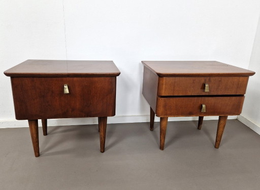 Deux tables de chevet vintage | Années 1960