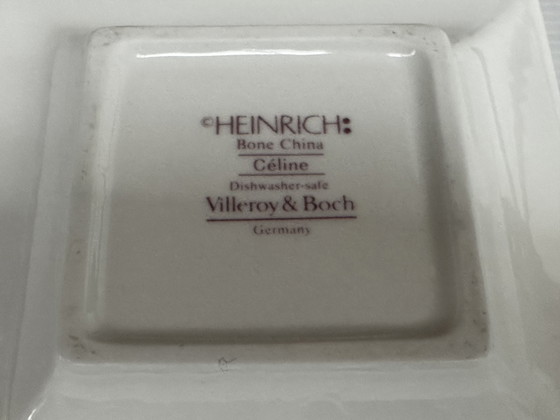 Image 1 of Vide Poche Henrich Villeroy & Boch Porcelaine Modèle Céline