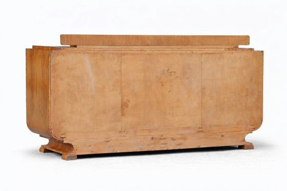Origineel art-deco dressoir, van J. Halabala voor UP Závody, walnoothout, Tsjechië, jaren 1920 – Wood (photo 13 of 16)