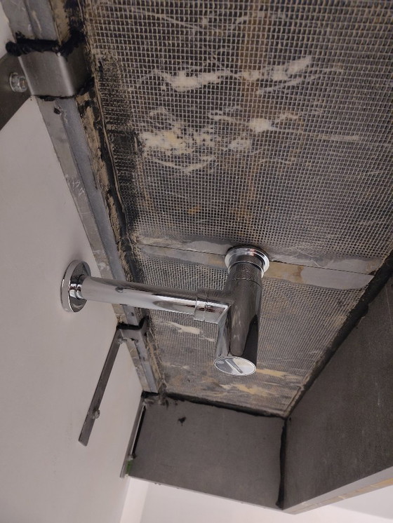 Image 1 of Unique brown marble washbasin with tray