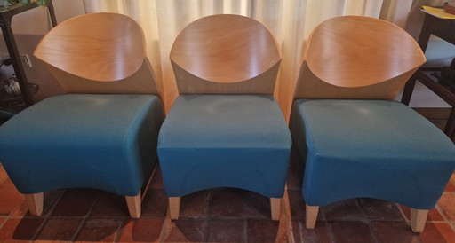 3 x Noors design stoelen "RAV" van Fora Form