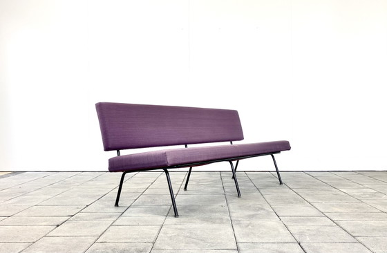 Divano No. 33 Disegnato da Florence Knoll per Knoll International anni '50 – Divani 3 posti, Metal, Textile (photo 3 of 6)