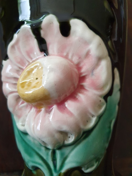 Image 1 of Antike Vase Gustave De Bruyn Jugendstil 29 cm Sehr guter Zustand