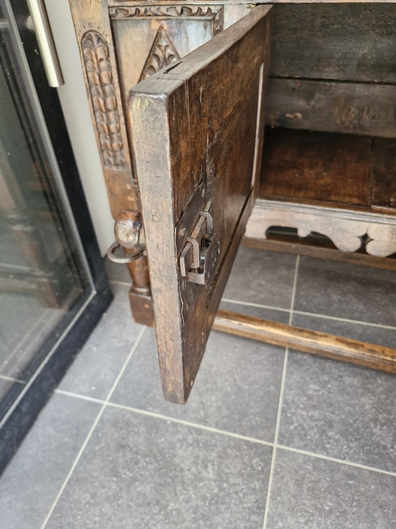 Antiek Engels Sideboard - Jacobeaanse Stijl – Buffetkasten, Wood (photo 7 of 9)