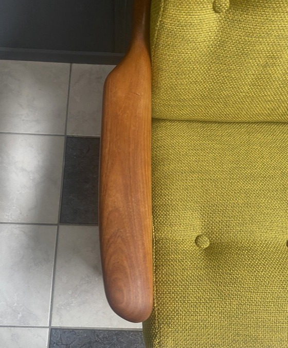 Image 1 of Fauteuil + Hocker Gustav Thams pour A/S Vejen Danemark 1960