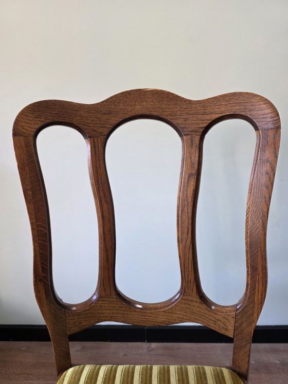 Image 1 of Sedie da pranzo trasformabili vintage – set da 3
