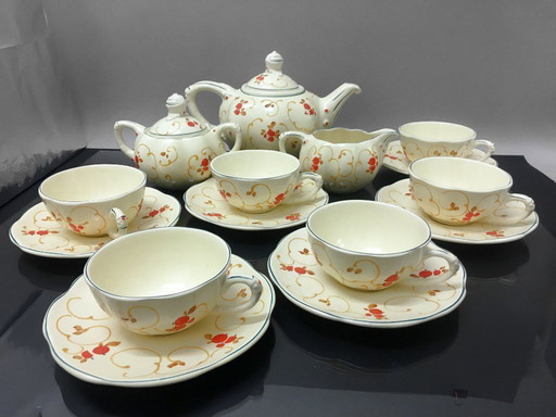 Rare Tea set / Ditmar Urbach Rare Art Deco / Czechoslovakia