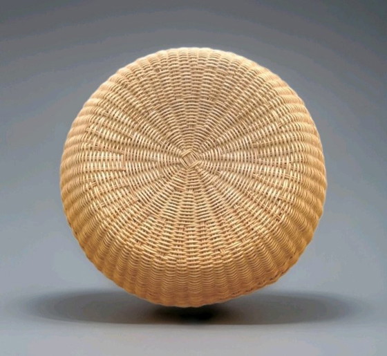 Taburete escandinavo de ratán y bambú – Rattan, Bamboo (photo 2 of 8)