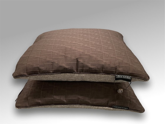 Image 1 of Fendi – Set mit 2 neuen Kissen aus Fendi Casa-Stoff