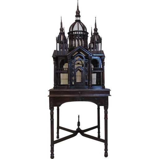 Vintage birdcage by Maitland Smith