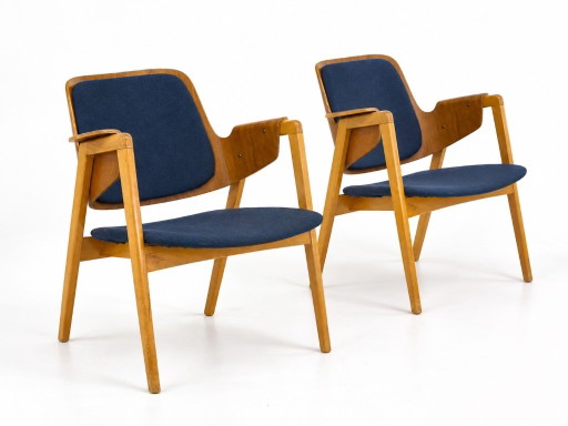 Teakhouten fauteuil, Gärsnäs, Zweden, 1960
