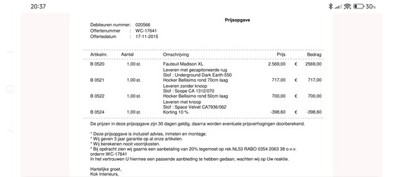 Image 1 of Mobili BAAN - Madison XL