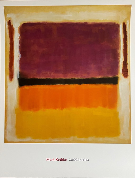 Mark Rothko (1903-1970), Zonder titel, (Violet, zwart, oranje, geel op wit), 1949, copyright 1998 Kate Rothko Prizel& Christophe