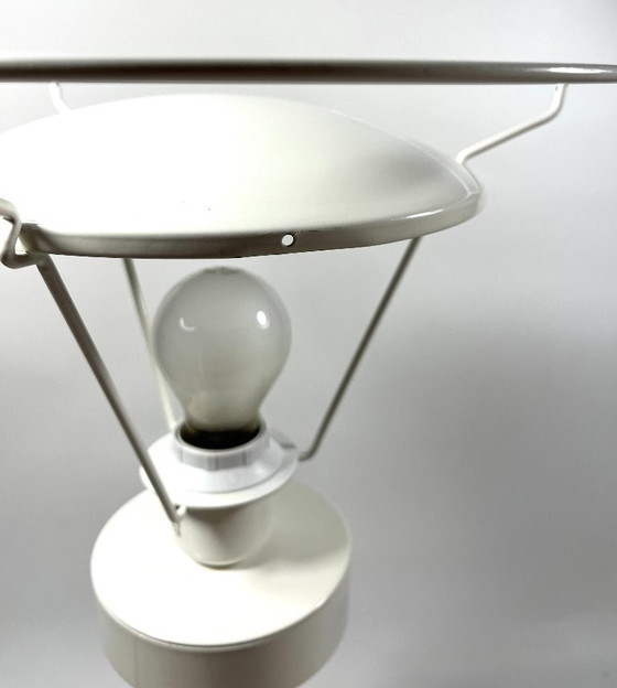 Image 1 of Rare grande lampe de table IKEA KULLA - Blanc - Design par C. Halskov & H. Dalsgaard
