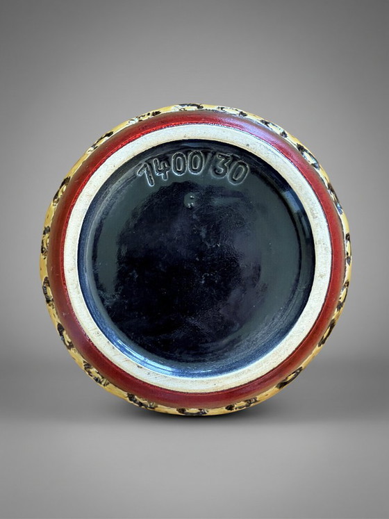 Jarrón Ü-Keramik Uebelacker 1400/30 West Germany años 60 – 30 cm – Jarrones, Ceramic (photo 7 of 8)